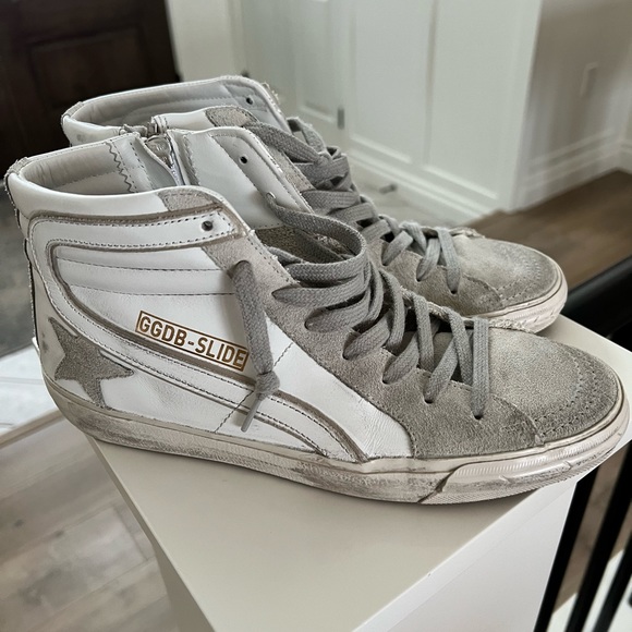 Golden Goose Slide Sneakers size 39 worn only twice. - Picture 6 of 9